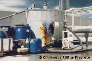 Cleaning of industrial networks