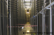 Chemical treatment of food tanks